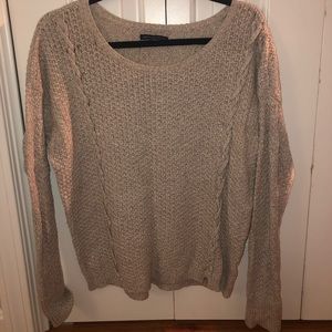 Beige American Eagle Sweater